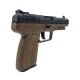 FN Herstal Five-SeveN (FDE), This official replica is manufactured by SRC, under worldwide exclusive license from Cybergun, resulting in a stunning piece